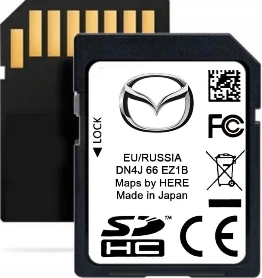 Mapa Karta Mazda 3 CX-5 MX-30 CX-30 DN4J66EZ1B 2024