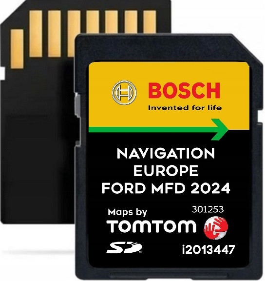 Mapa Navigační Karta Evropa Ford SYNC1 Mfd 2023 Nejnovější Konečná