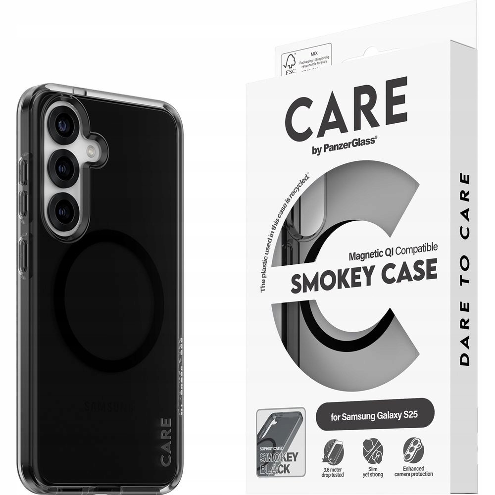 Pouzdro PanzerGlass pro Samsung Galaxy S25 pro MagSafe, zadní kryt pro smartphone case