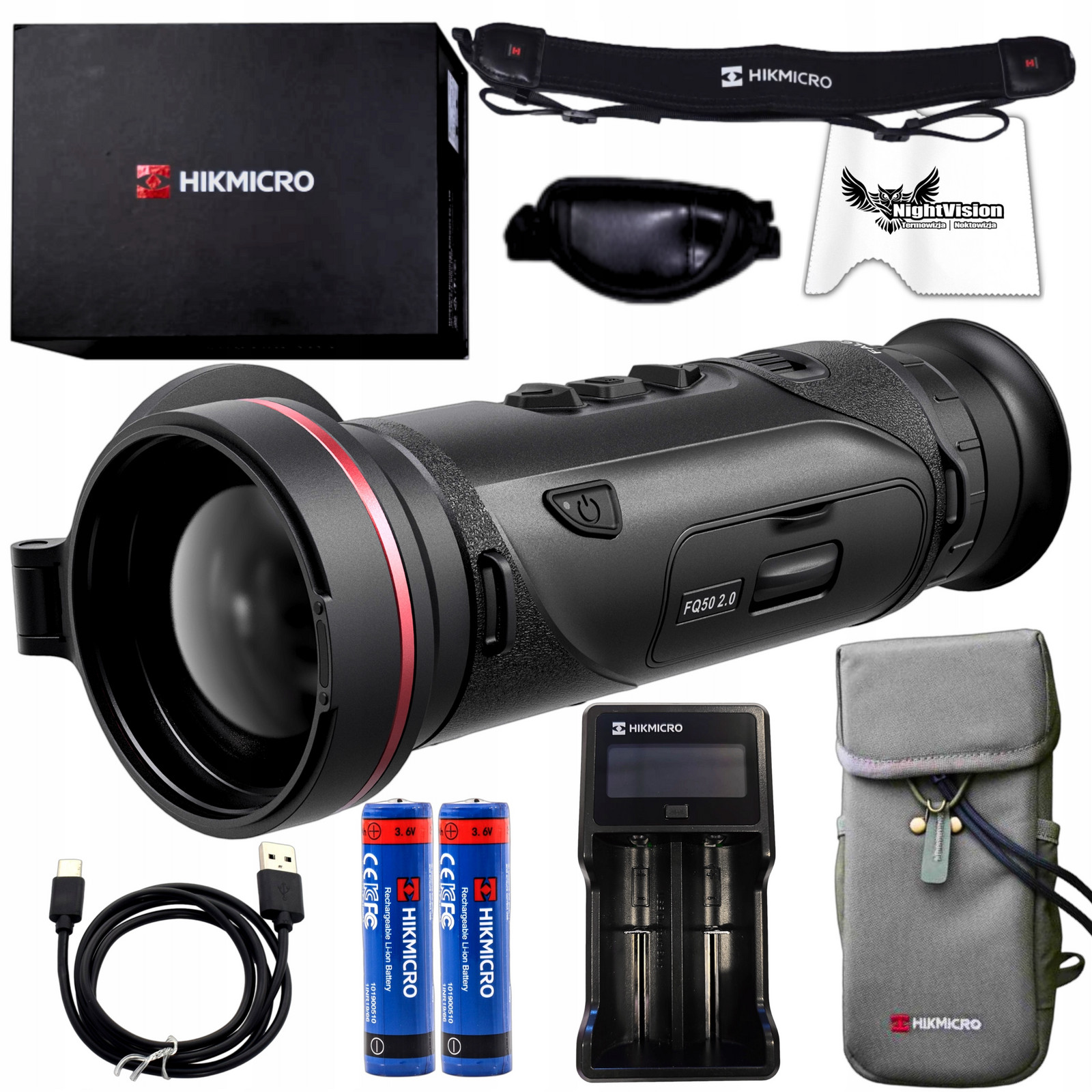 Termovizní kamera Termovizní monokulár Hikmicro Falcon FQ50 2.0 V2