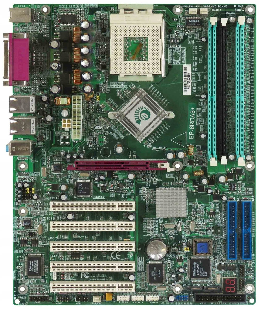 Epox EP-8RDA3+ REV:1.1 str.462 Ddr Atx