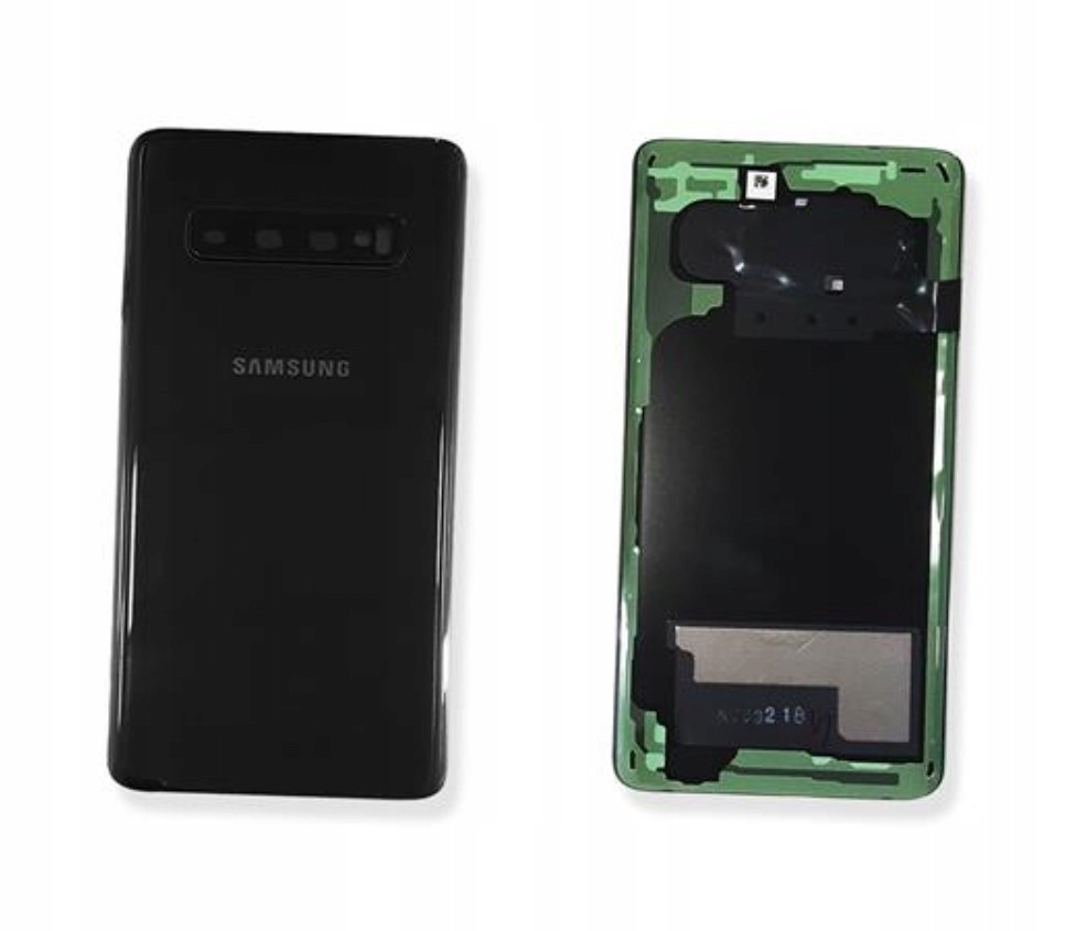 Org Originální Klapka kryt zadní kryt pro Samsung Galaxy S10 (SM-G975) černá