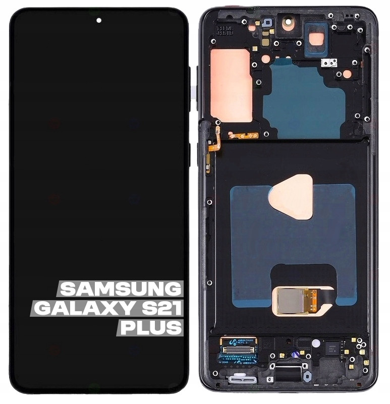 Displej Dotyková obrazovka pro Samsung Galaxy S21 Plus G996 G996B Oled Rámeček