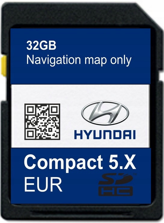 Mapa Karta Hyundai GEN5 2024 Eu i10 i20 i30 Kona Tucson Elantra Santa Fe