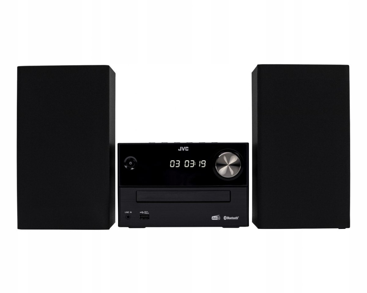 Jvc UX-C25DAB Stereo Set, Černá, 3600W