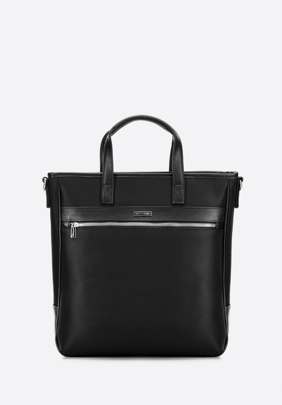 Pánská taška na notebook 13'' z ekokůže černá Wittchen 99-3P-006-1