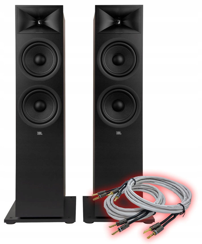 Jbl Stage 2 280F Espresso Podlahový Sloupek kabely Audioquest FLX-SLiP 14/2