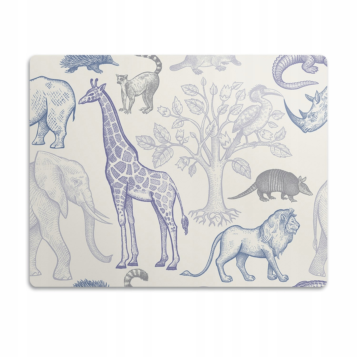 Pro psa podložka pod misky Zvířata Madagaskar 60x40