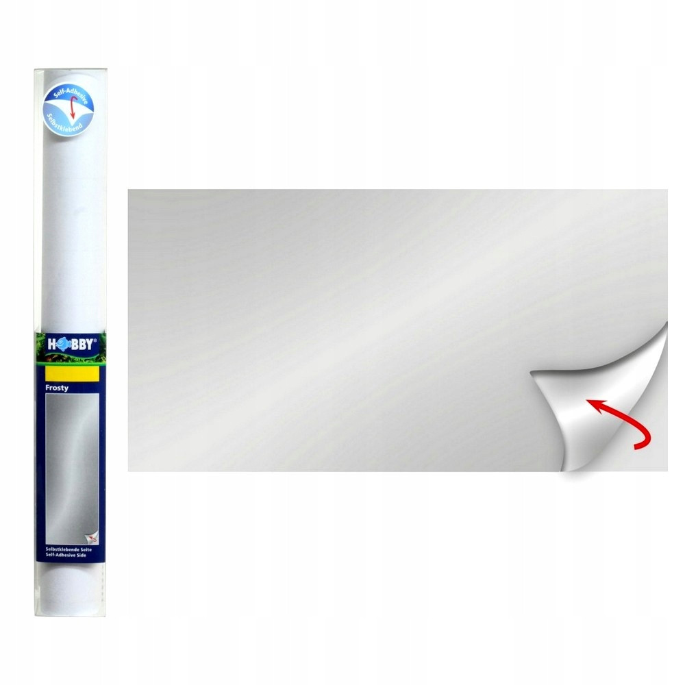 Hobby Pozadí do akvária Pre-cut Frosty self-adhesive, 100x50 cm, s. s. (31202