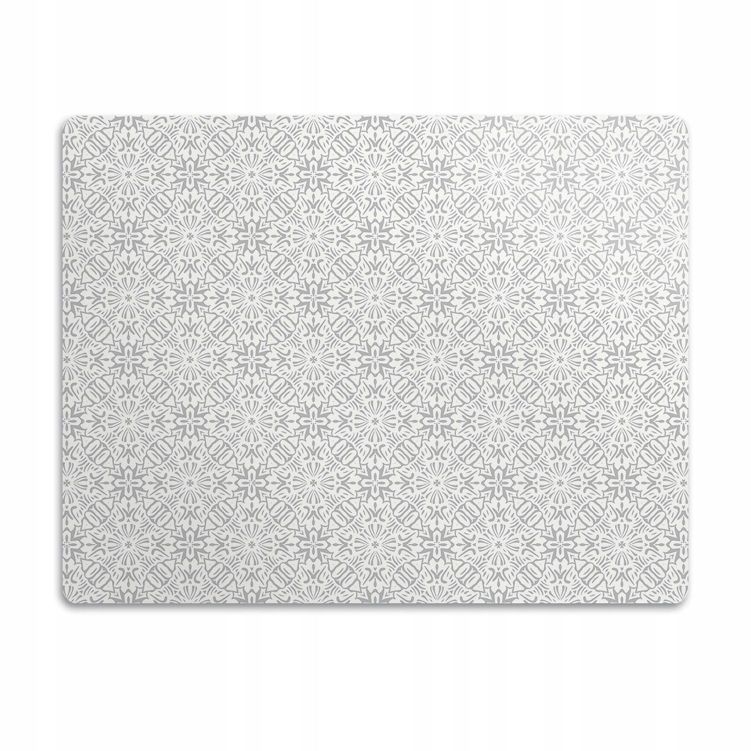 Podložka pro psa pod misku Hustý vzor šedá 60x40