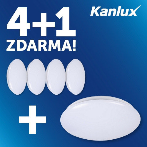 LED svítidlo Kanlux Miledo CORSO LED V2 12-NW IP44 neutrální bílá 278mm 31220 akční balení 4+1
