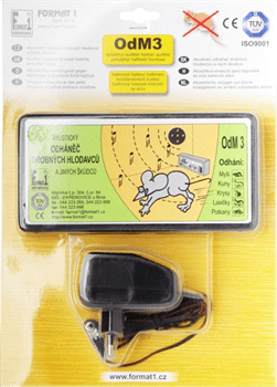 OdM3 plašič na myši, odháněč na myši, plašič kun bez regulace hlasitosti - Adaptér