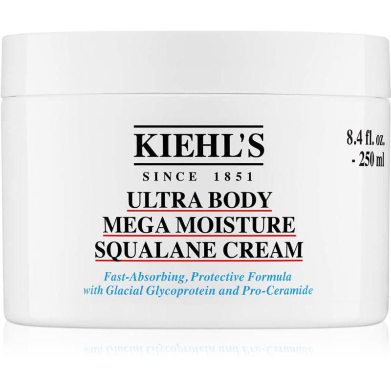 Kiehl's Ultra Body Mega Moisture Squalane Cream hydratační tělový krém pro ženy 250 ml