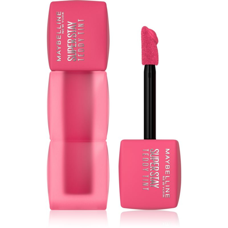 MAYBELLINE NEW YORK Teddy Tint dlouhotrvající rtěnka s matným efektem odstín 45 Pinky Promise 5 ml