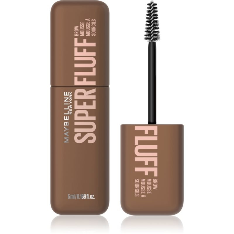 MAYBELLINE NEW YORK Super Fluff Mousse gel na obočí odstín 225 Soft Brown 5 ml