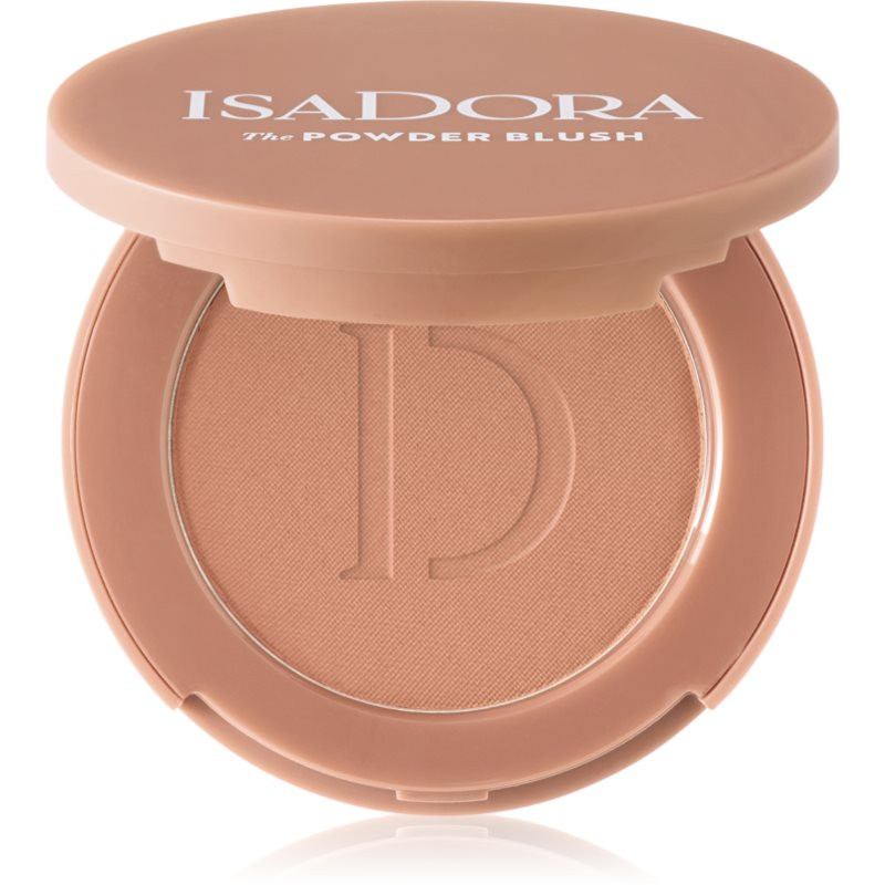 IsaDora The Powder Blush pudrová tvářenka odstín 01 Warm Tan 4.5 g