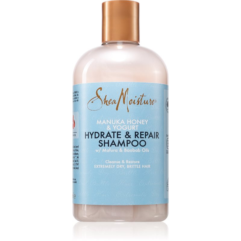 Shea Moisture Manuka Honey & Yogurt Shampoo hydratační šampon pro suché vlasy 384 ml
