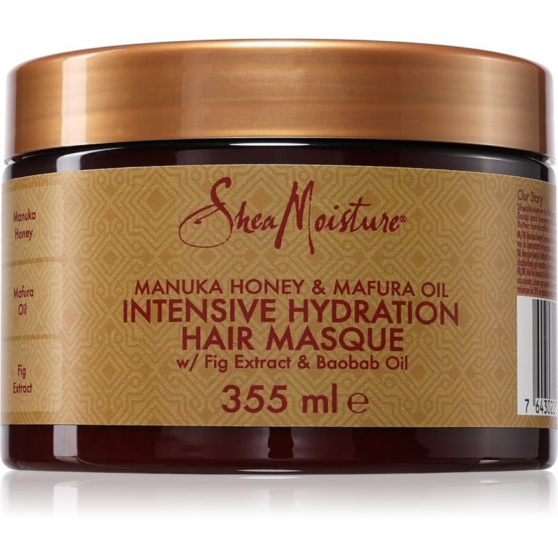 Shea Moisture Manuka Honey & Mafura Oil intenzivní hydratační maska na vlasy 355 ml