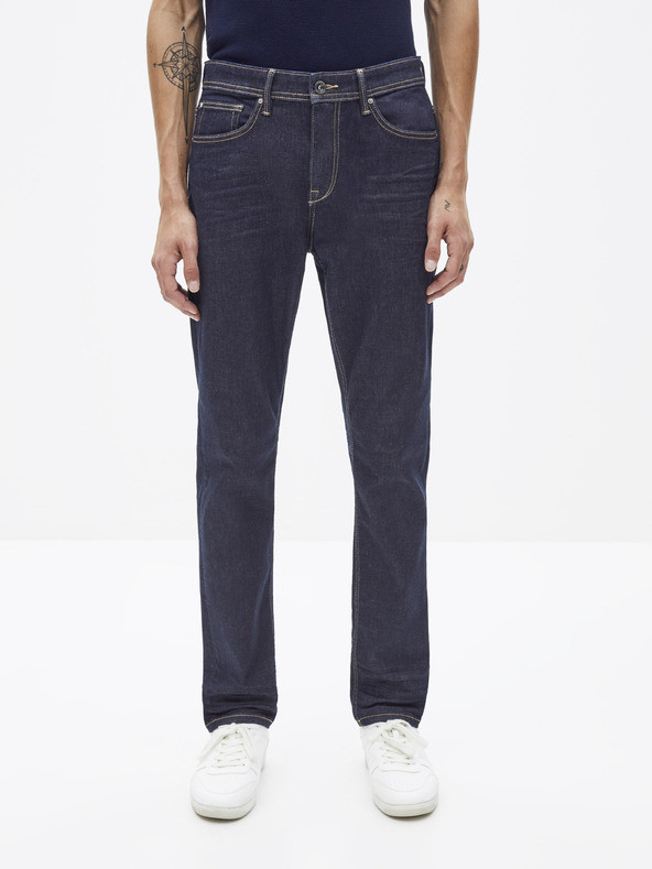 Celio Anoflex Jeans Černá