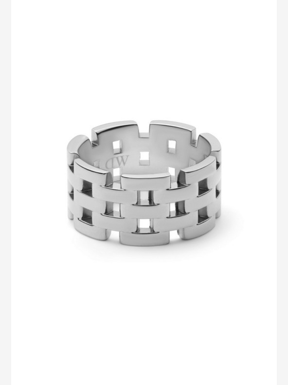 Daniel Wellington 5-Link Prsten Stříbrná