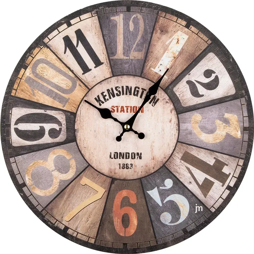 Lowell Italy Designové nástěnné hodiny 21569 Lowell 34cm