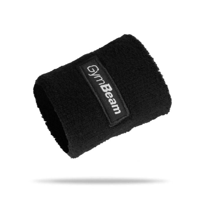 Sweat Sports Wristband Black - GymBeam