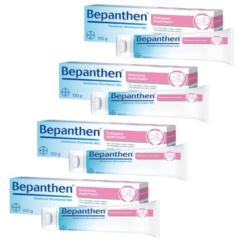 Bepanthen Ochranná mast 100g - balení 4 ks