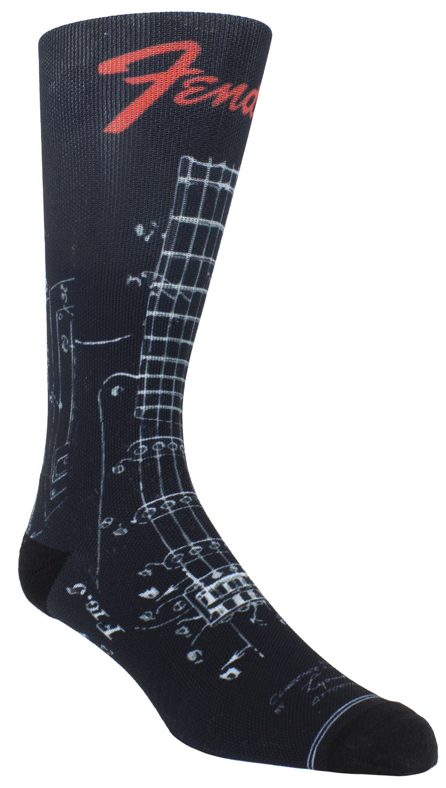 Perri's Leathers Fender Dye Sublimated Crew Socks