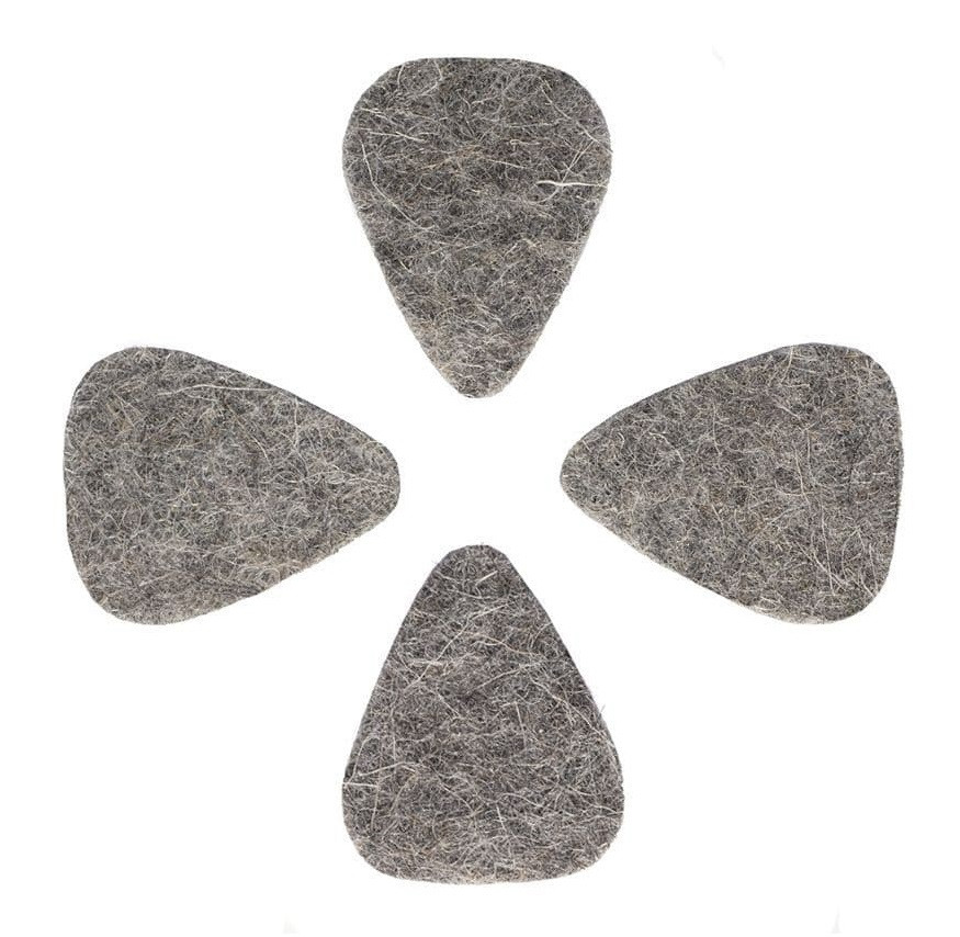 Timber Tones Felt Tones Mini Grey Wool Felt 4-Pack