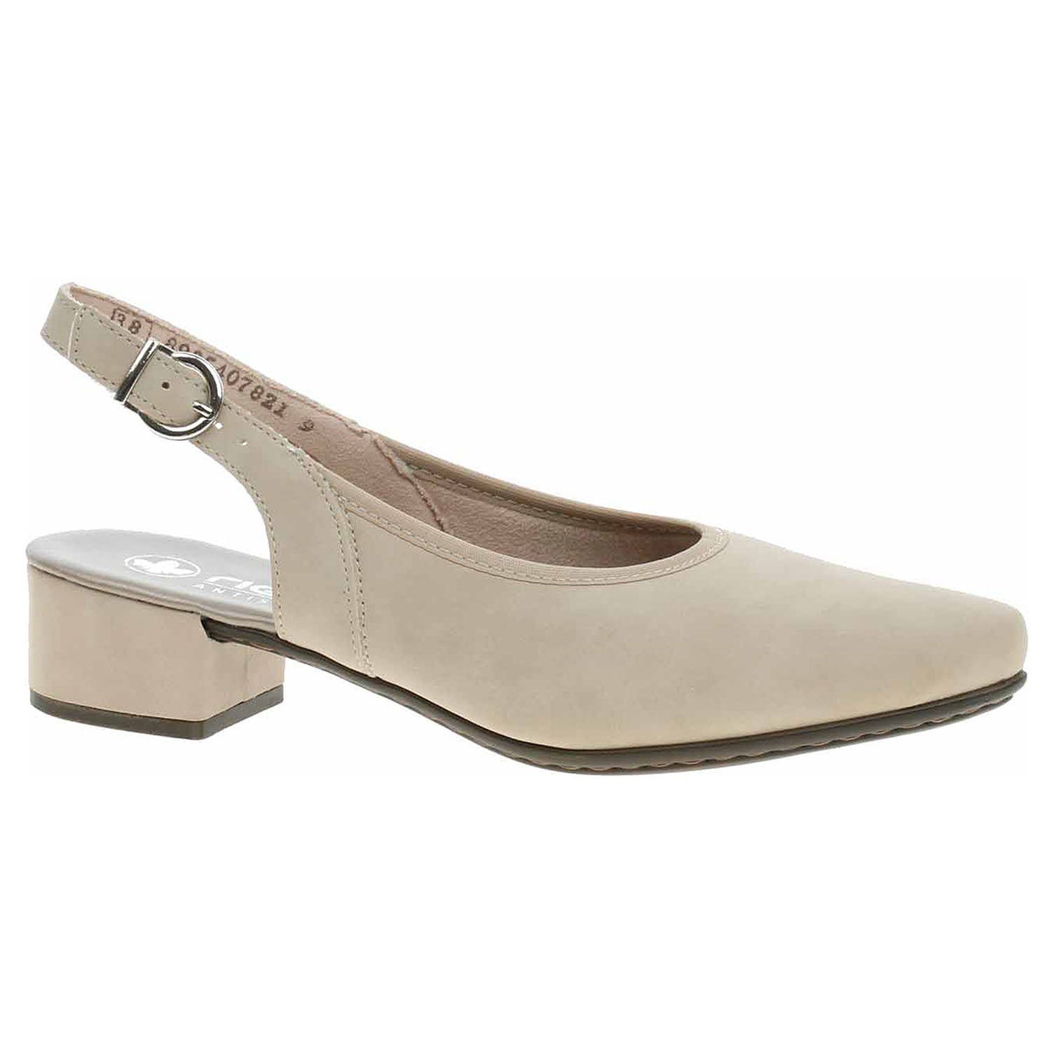 Ecco Dámské lodičky Rieker 47060-62 beige 22901797