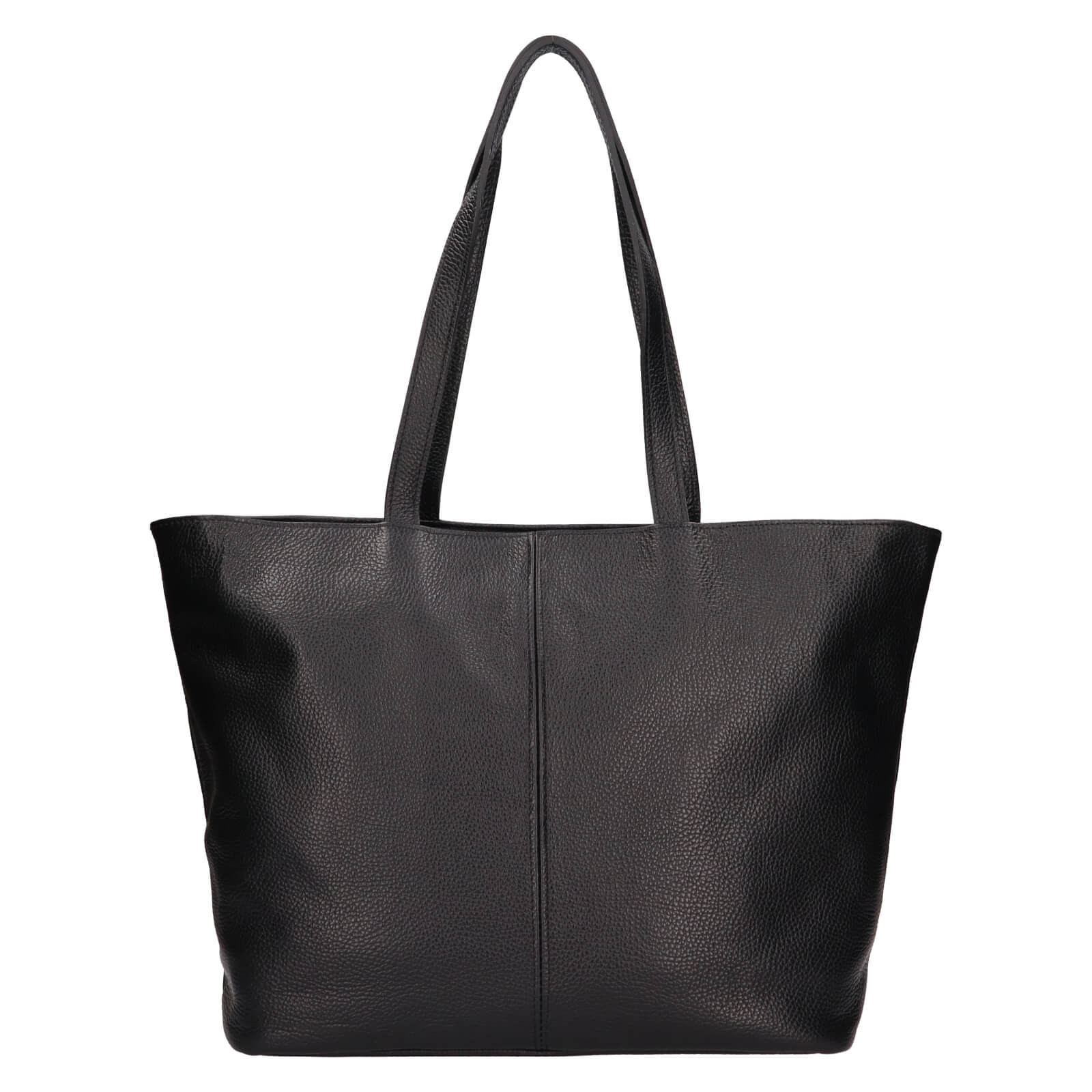 Dámská kožená kabelka Italia Zitta - černá