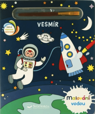 Malování vodou - Vesmír