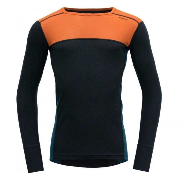 Devold LAUPAREN Pánské Merino tričko, černá, velikost