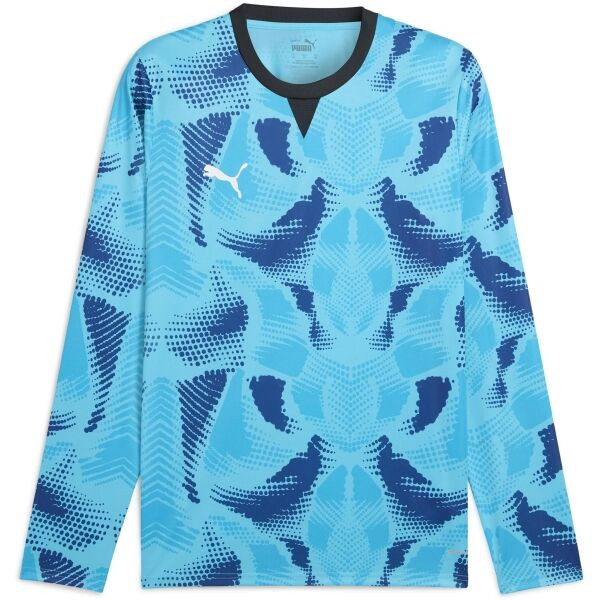 Puma TEAMTARGET GL LS JERSEY Pánský brankářský dres, modrá, velikost