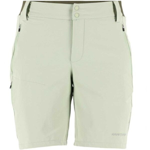 KARI TRAA SANNE OUTDOOR  8IN Dámské funkční kraťasy, světle zelená, velikost