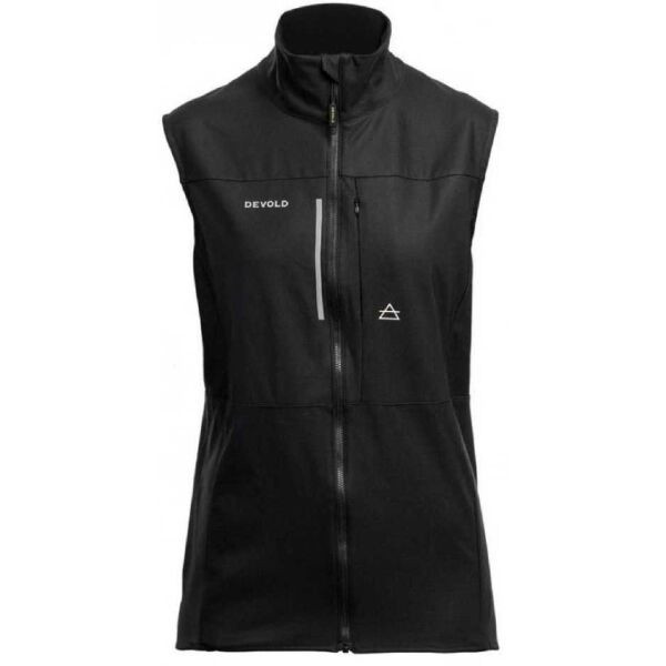 Devold RUNNING Dámská vesta, černá, velikost