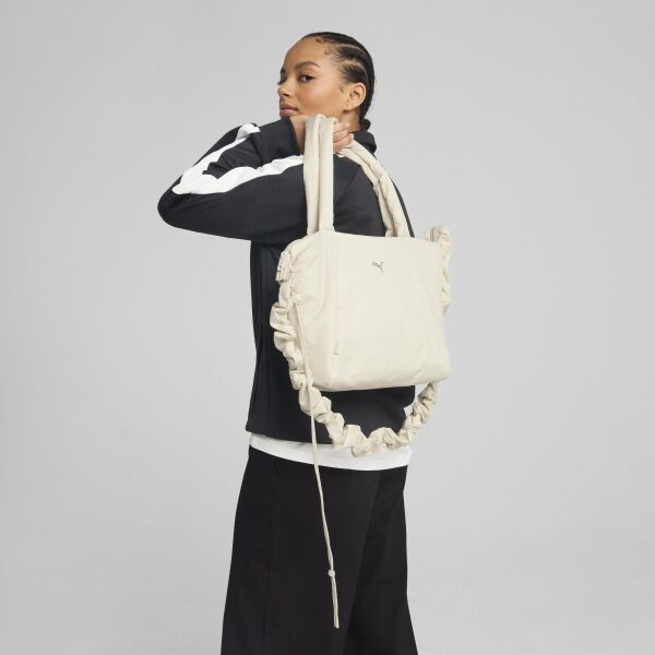 Puma SLOUCHY SMALL SHOPPER Dámská taška, béžová, velikost