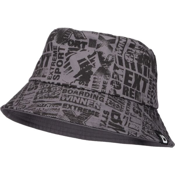 Lewro CAMINO Chlapecký klobouk, tmavě šedá, velikost