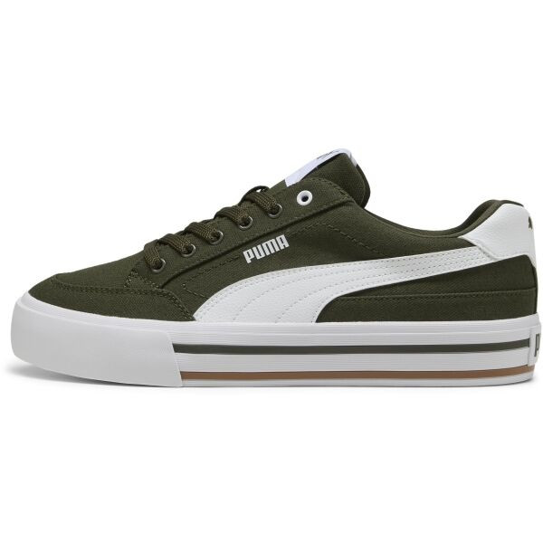 Puma COURT CLASSIC VULC FS Pánské tenisky, khaki, velikost 40
