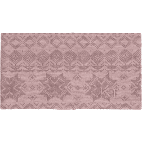 KARI TRAA VILMA Dámská merino čelenka, růžová, velikost