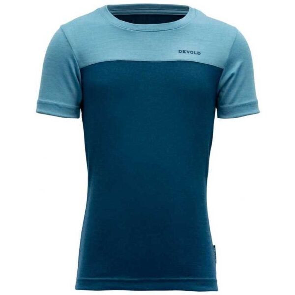 Devold NORANG KID Dětské tričko, modrá, velikost