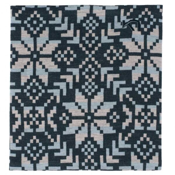 KARI TRAA ELSE Dámský merino nákrčník, tmavě zelená, velikost