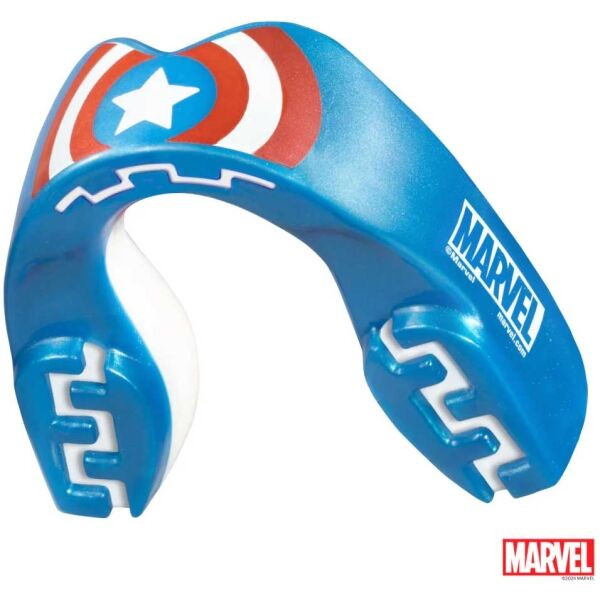SAFEJAWZ MARVEL Chránič zubů, modrá, velikost