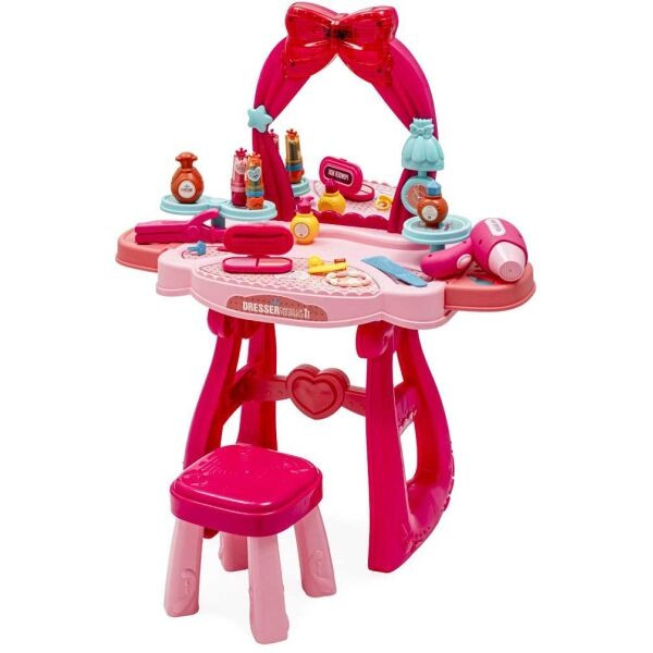 BABY MIX TOALETNÍ STOLEK Dětský stůl, růžová, velikost