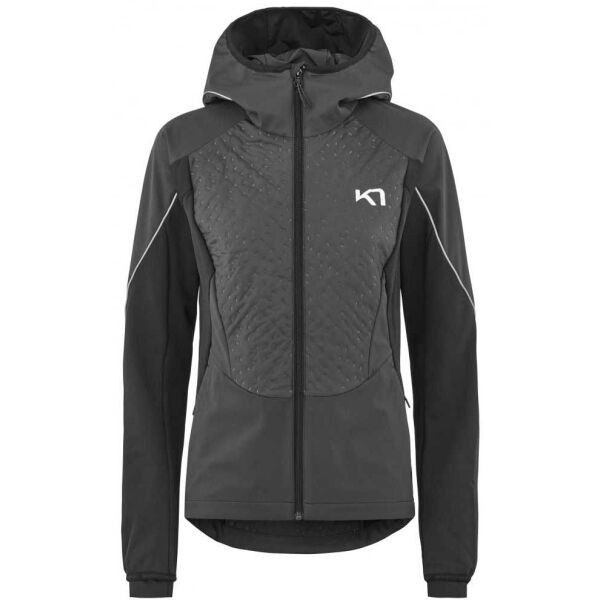 KARI TRAA TIRILL 2.0 Dámská sportovní bunda, tmavě šedá, velikost