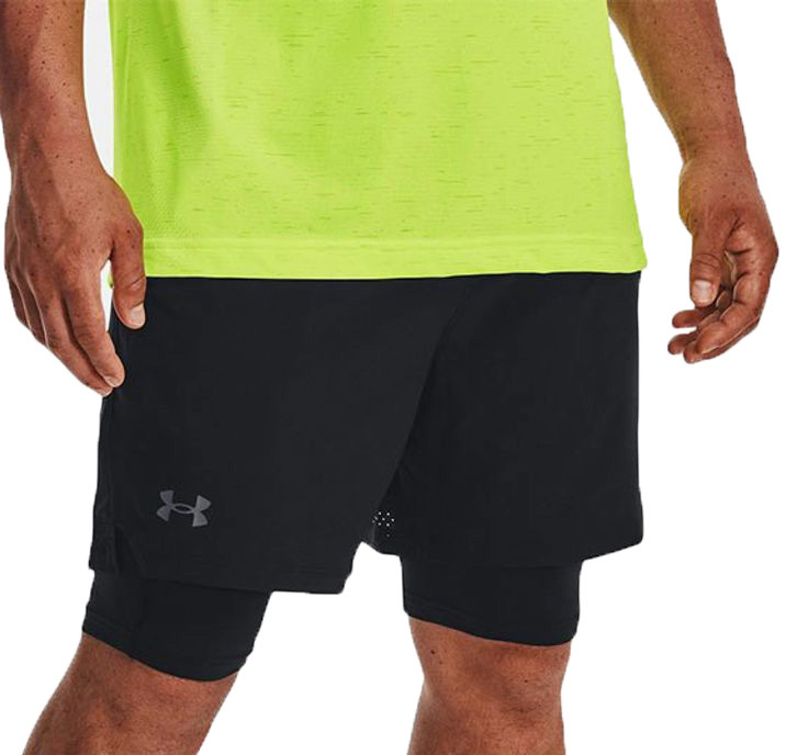 Šortky Under Armour Under Armour Vanish Woven 2In1 Short Schwarz F002
