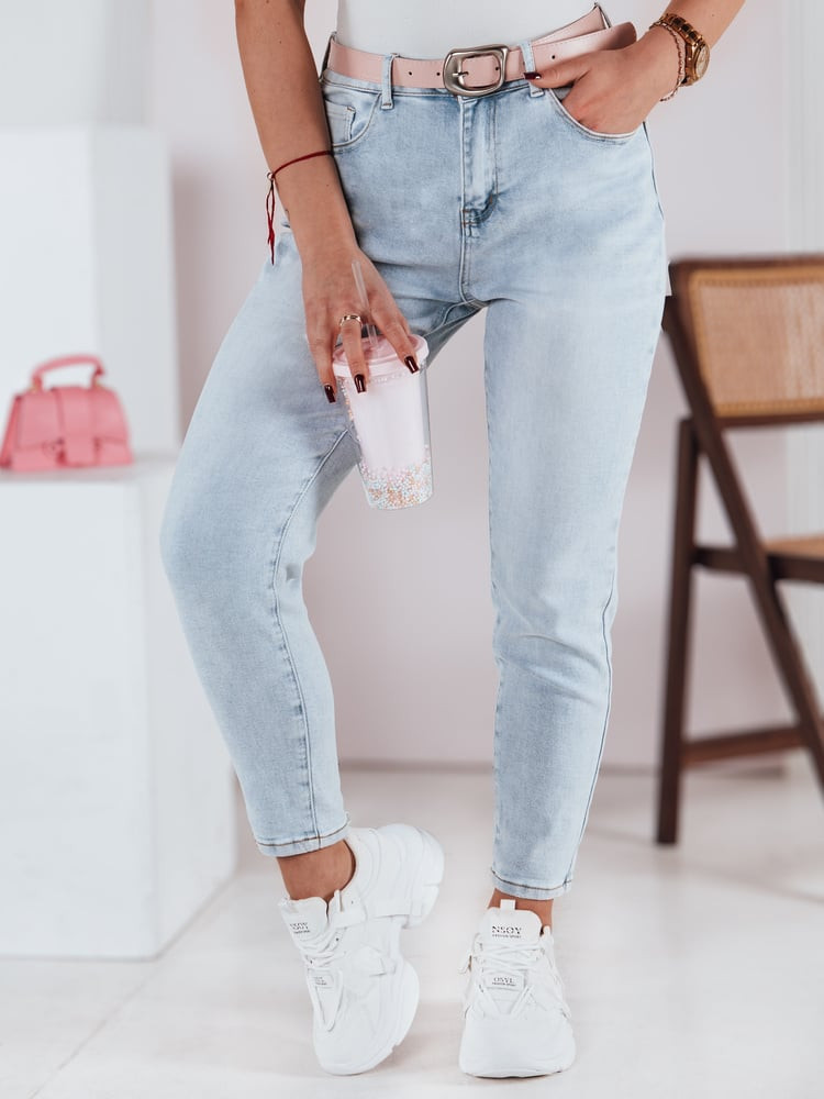 Spodnie damskie jeansowe slim fit SLIMLOVE Dstreet