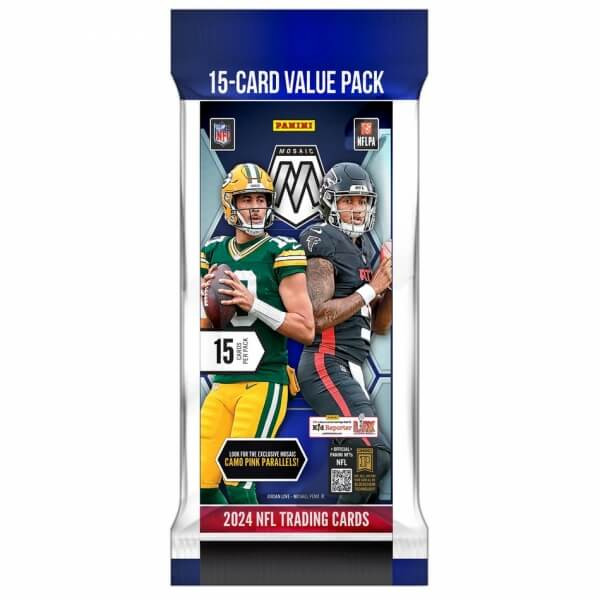 2024 Panini Mosaic NFL Football Fat Pack - karty amerického fotbalu