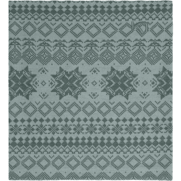 KARI TRAA VILMA Dámský merino nákrčník, tmavě zelená, velikost