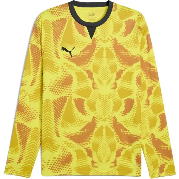 Puma TEAMTARGET GL LS JERSEY Pánský brankářský dres, žlutá, velikost